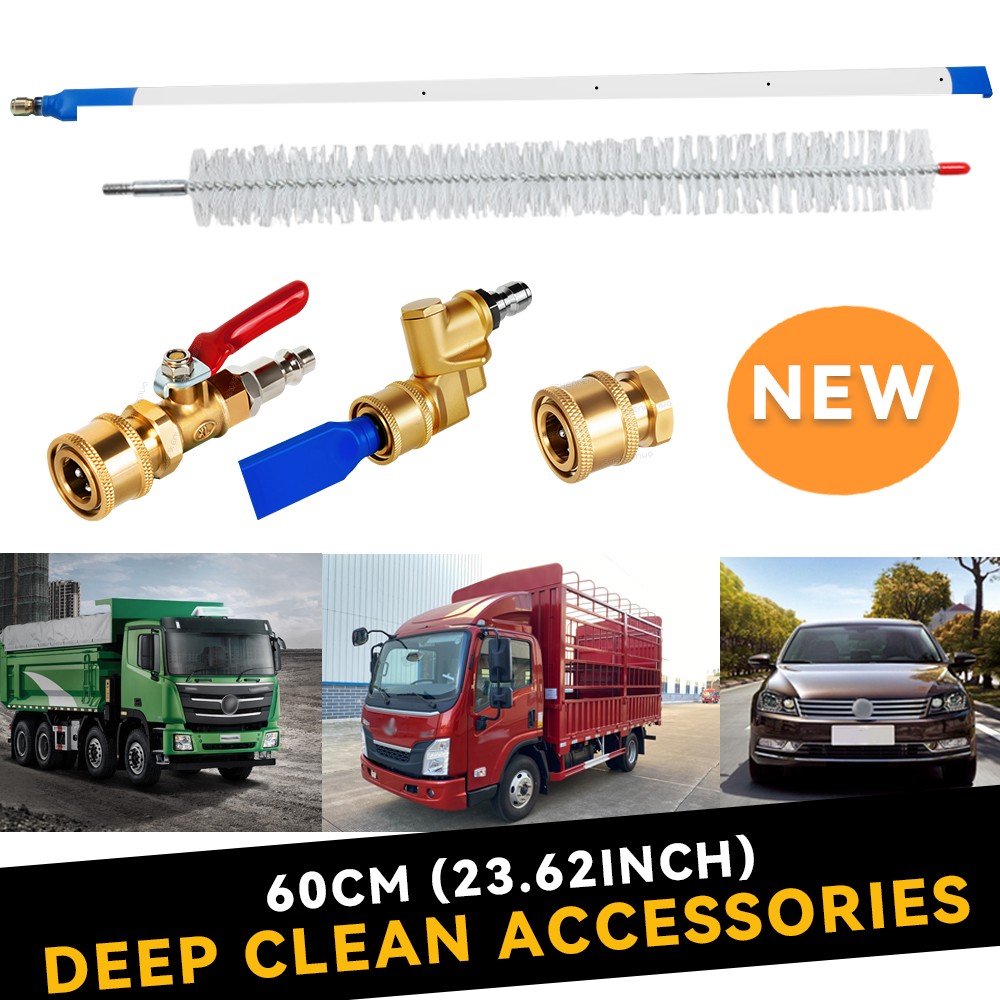 60cm/23.62in Radiator Cleaning Wand – Over 4500PSI Portable Pressure Washer Tool