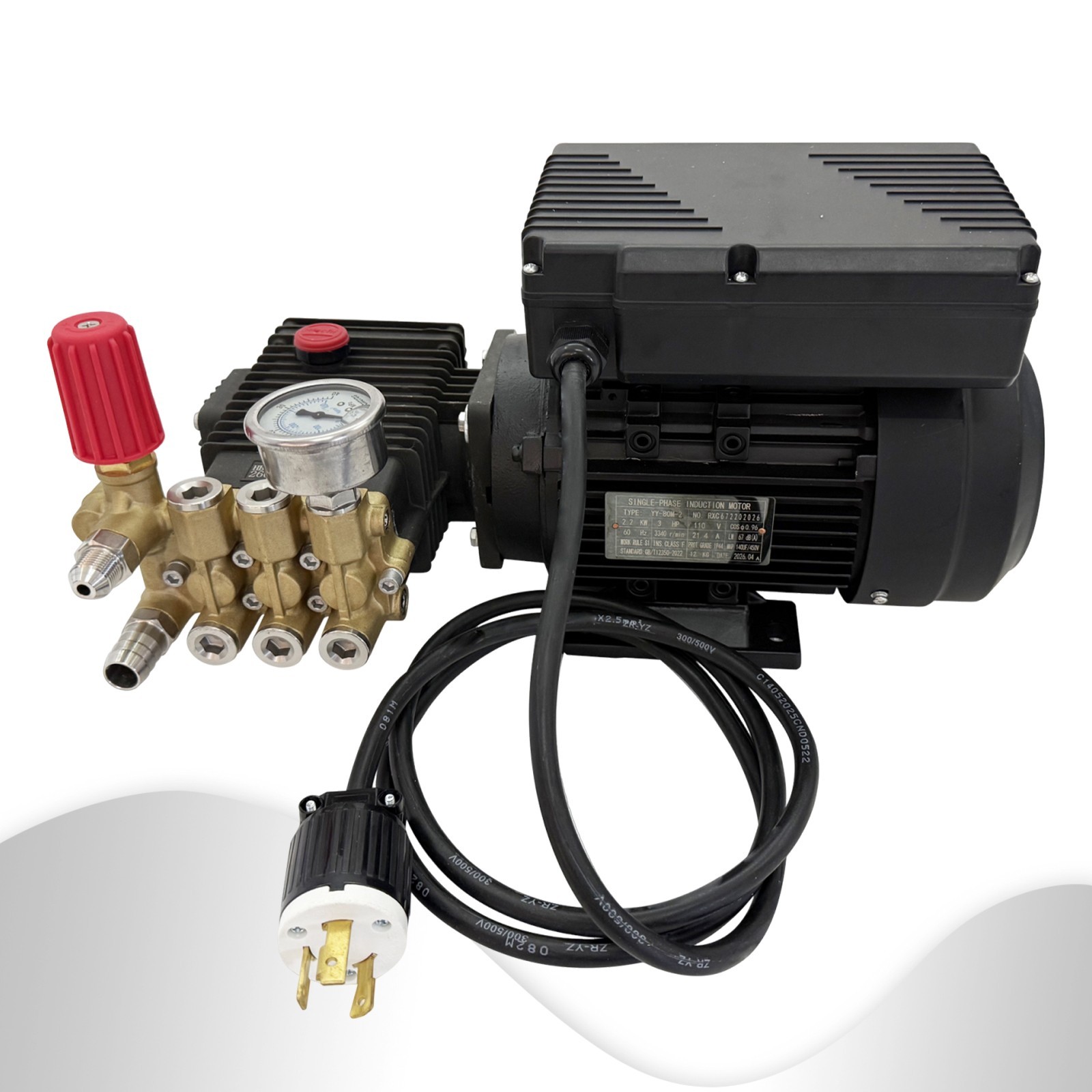 110V 12L/MIN Portable High Pressure Car Washing Machine Auto Cleaning Pump