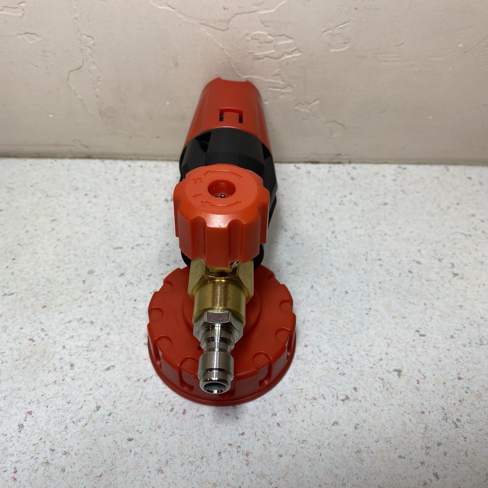 Adjustable Pressure Washer Turbo Nozzle with Quick Connect