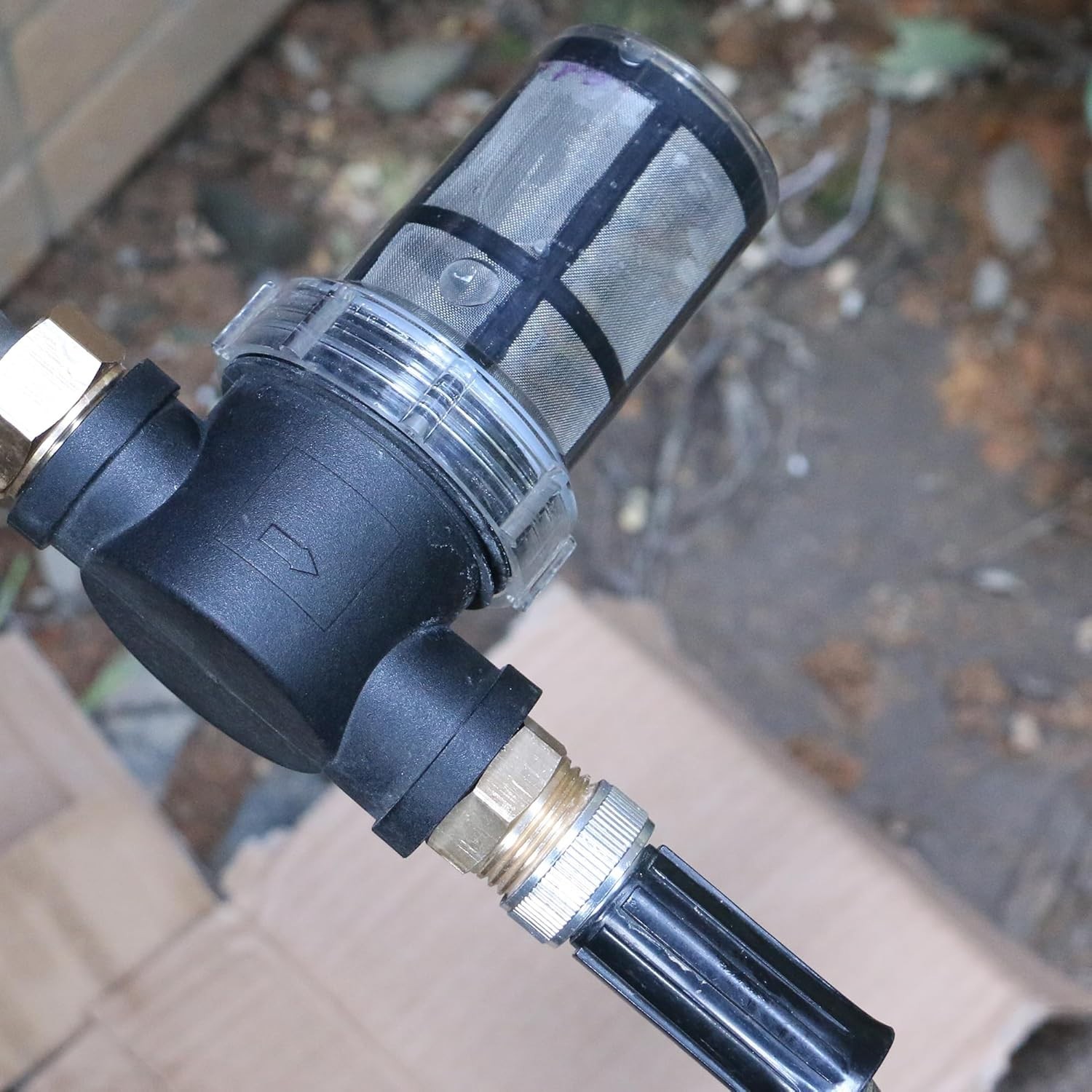 in-line Garden Hose Water Filter for Well Water, Line Hose Water Sediment Fil…