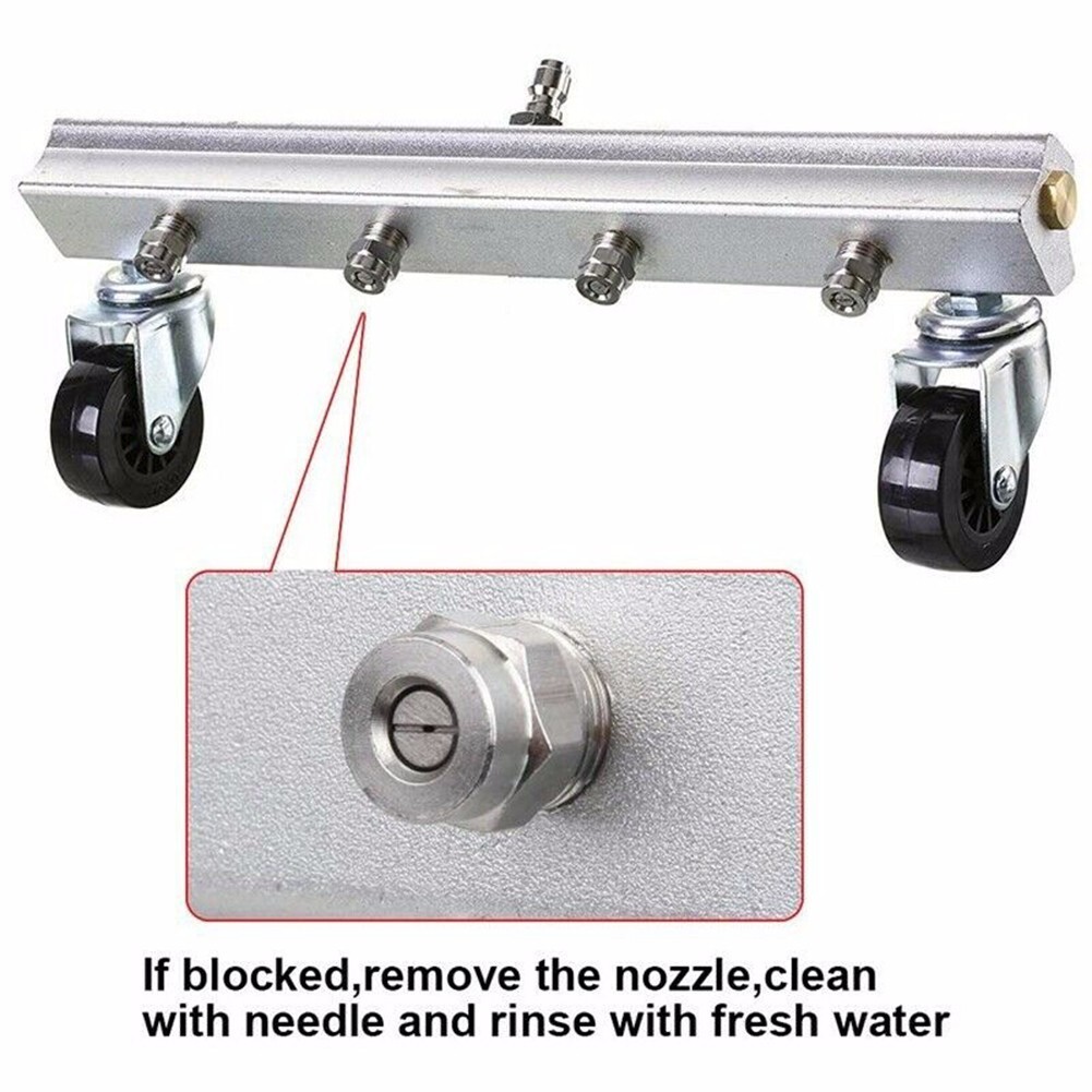 1Pc Pressure Washer For Cleaner Nozzle Replacement Thread Type Spray New