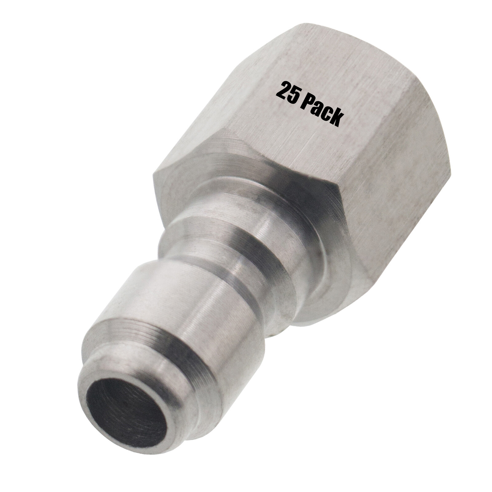 (25) 1/4″ FPT Female Stainless Steel Plug Quick Connect Coupler Pressure Washer