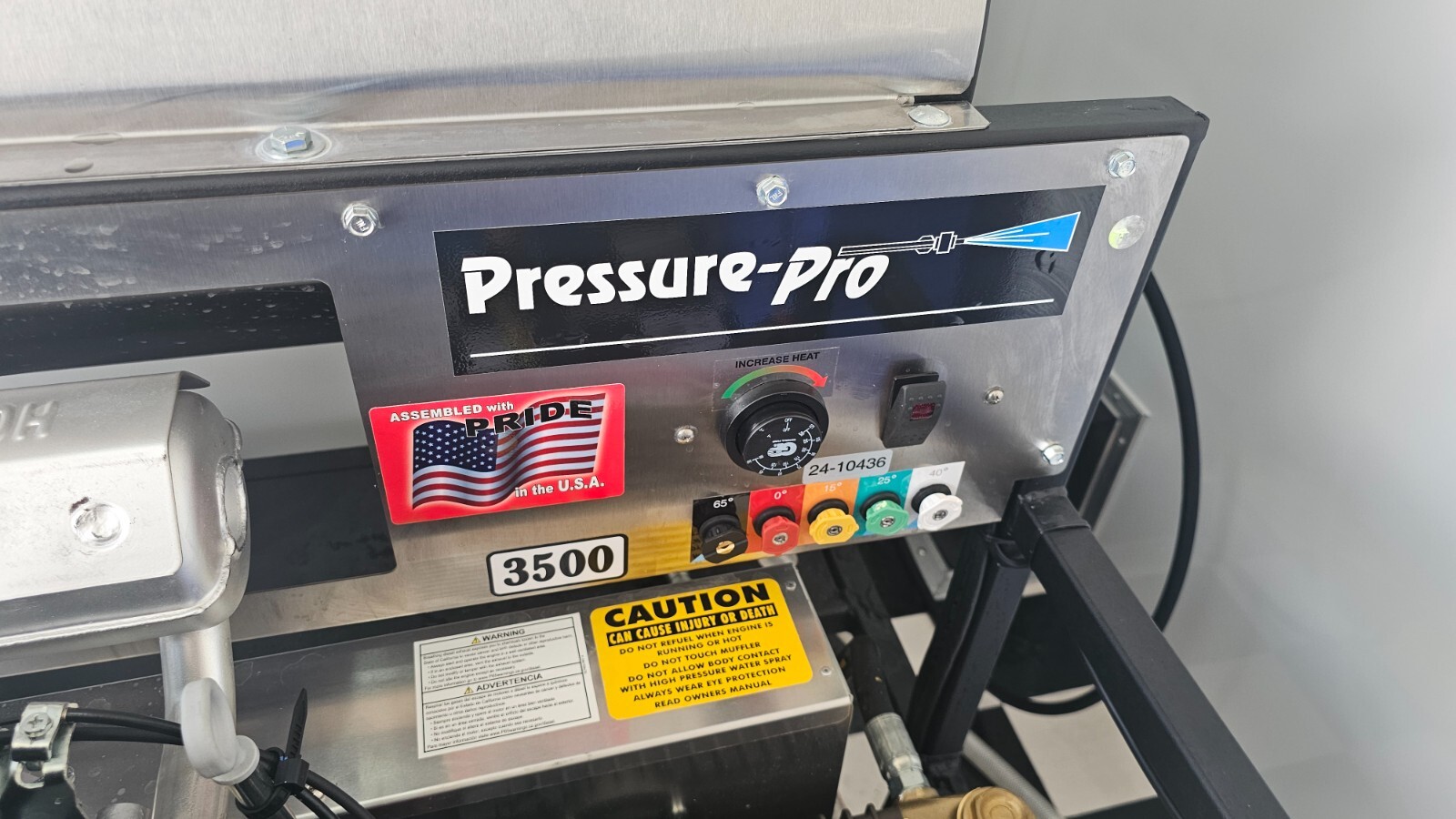ENCLOSED HOT WATER PRESSURE WASH/SOFT WASH TRAILER W/ SPOT FREE