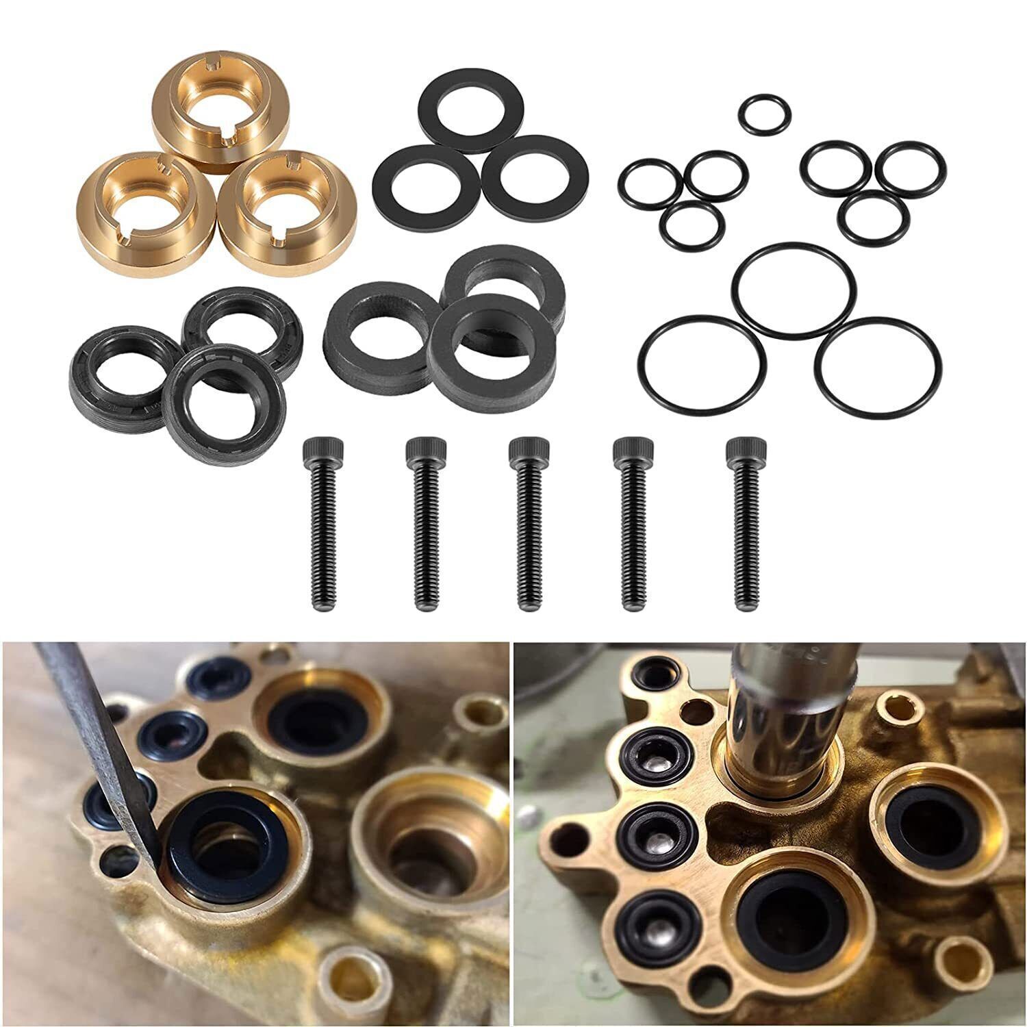 Complete Pressure Washer Seal Kit for Briggs Stratton 190595GS 190711GS 193807GS