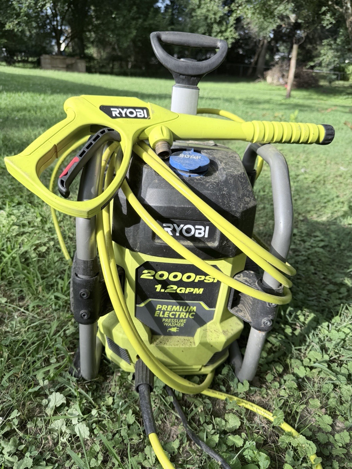 Ryobi RY142022VNM 2000 PSI Cold Water Pressure Washer