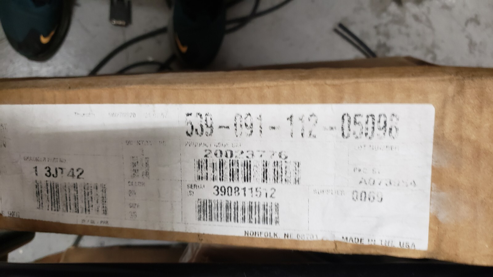 NEW CONTINENTAL 20023776 Pressure Washer Hose,3/8″ ID x 50 ft. 3JT42 ( F1-1)
