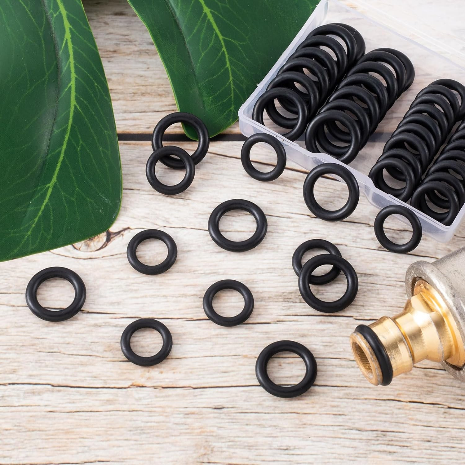 40 Pack O-Rings Power Pressure Washer Replacement for 1/4 Inch, 3/8 Inch, M22 Qu