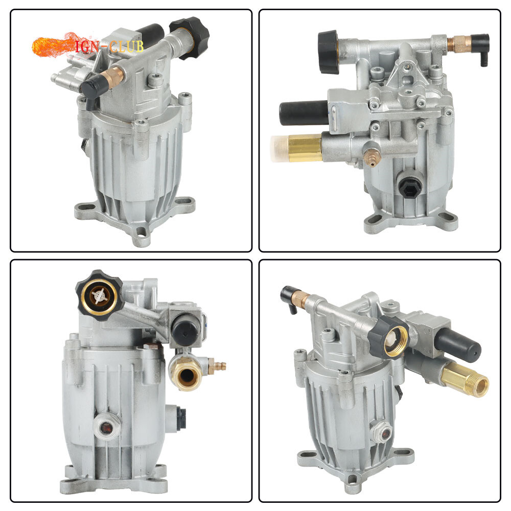 3000 PSI Power Pressure Washer Pump for 3/4″ Shaft Horizontal Washer Pump 2.5GPM