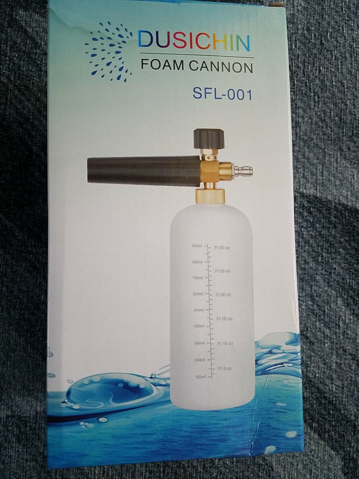 DUSICHIN, Foam Cannon Snow Foam Lance Pressure Washer, Jet Wash Quick Release