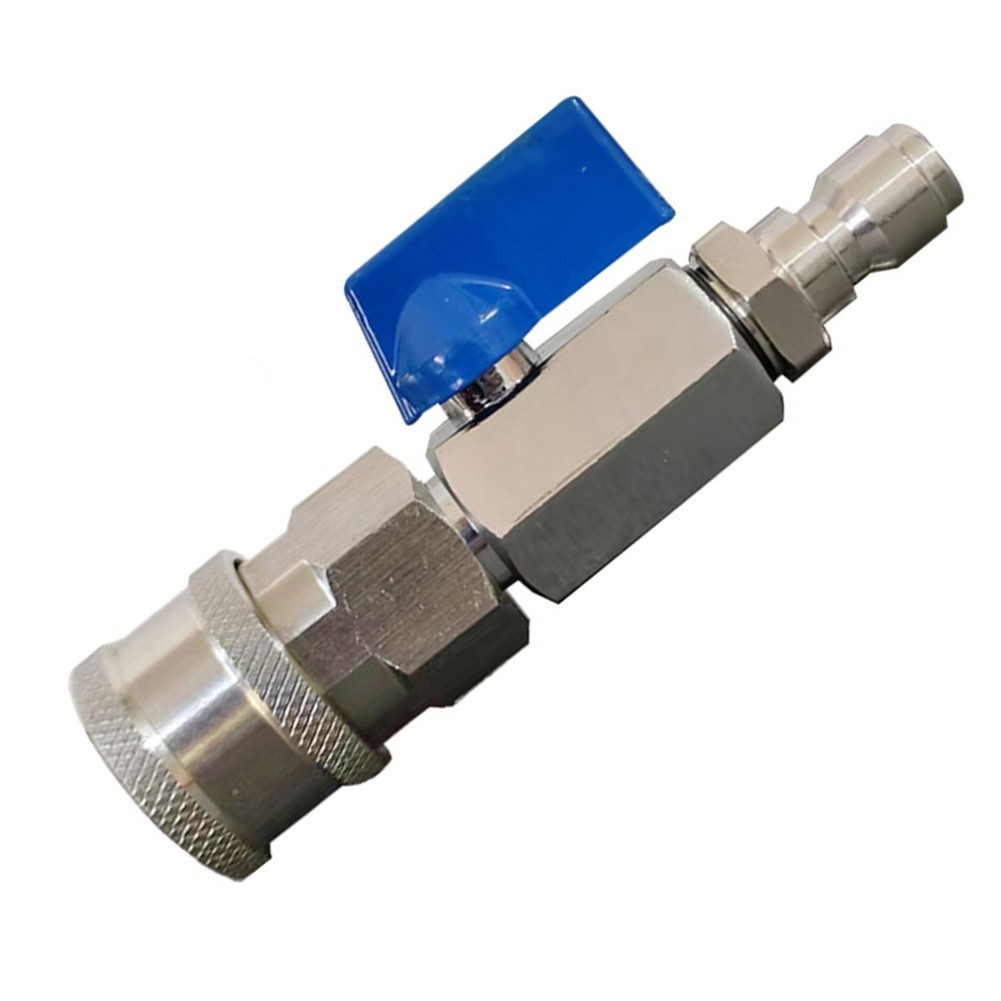 38in and 14in Compatible High Pressure Washer Ball Valve with Adapters
