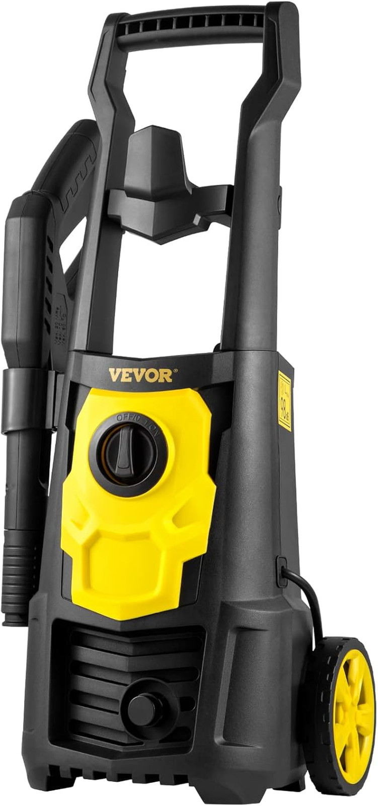 Electric Power Washer, 2000 PSI 1.65 GPM, Portable Cleaner with 30Ft Hose, Foam