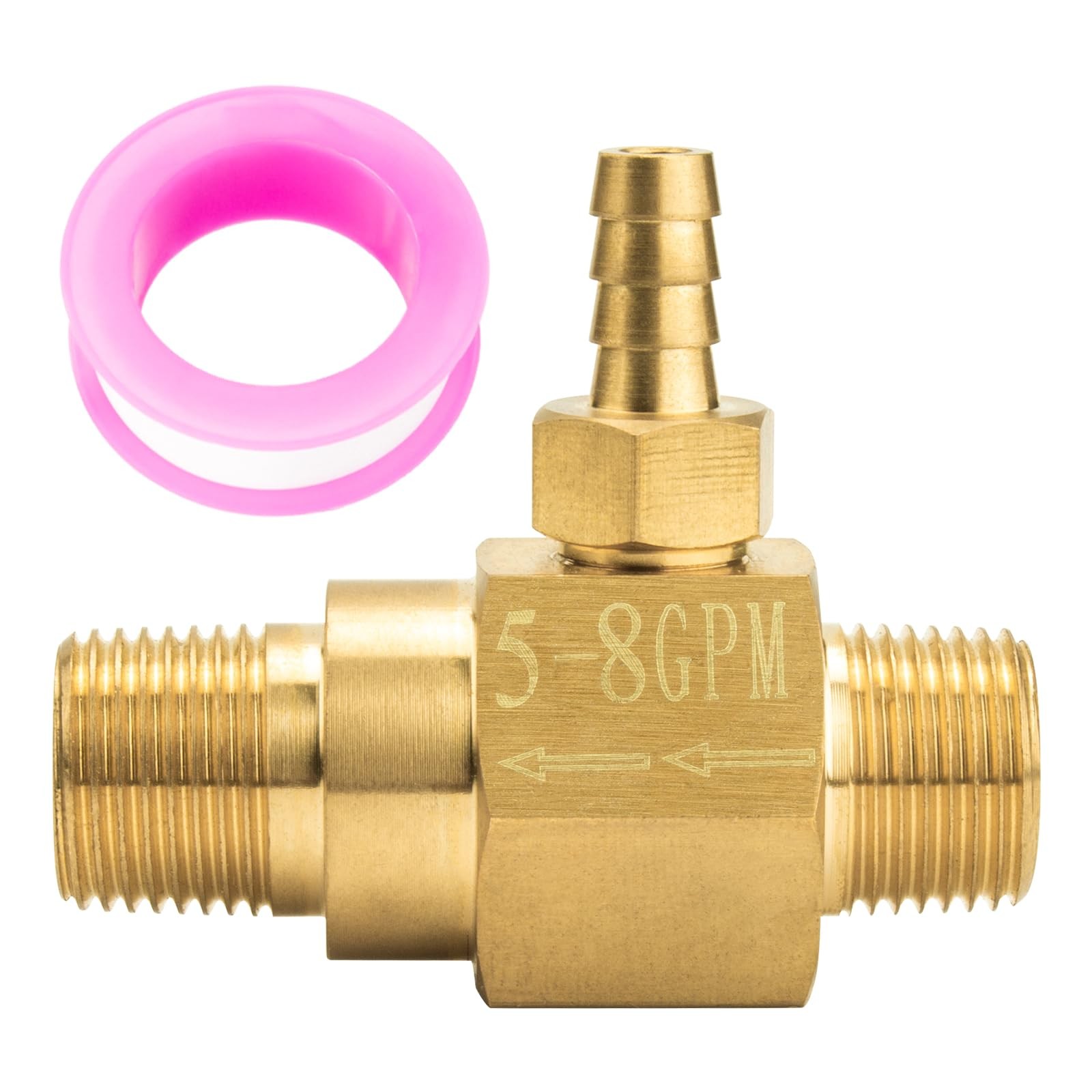 5-8 GPM Pressure Washer Chemical Injector 100776 for General Pump, Power Washer