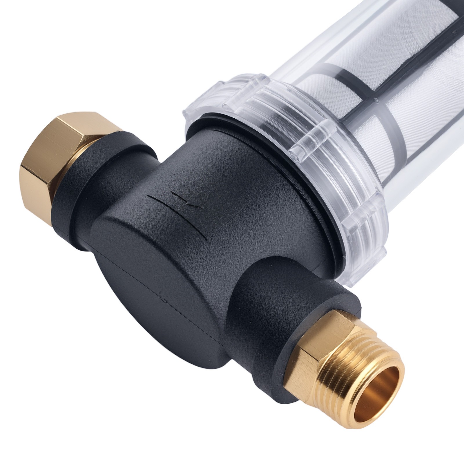 Garden Inline Wash Hose Inline Filter for Pressure Washer w/ Mesh Screen 40 100