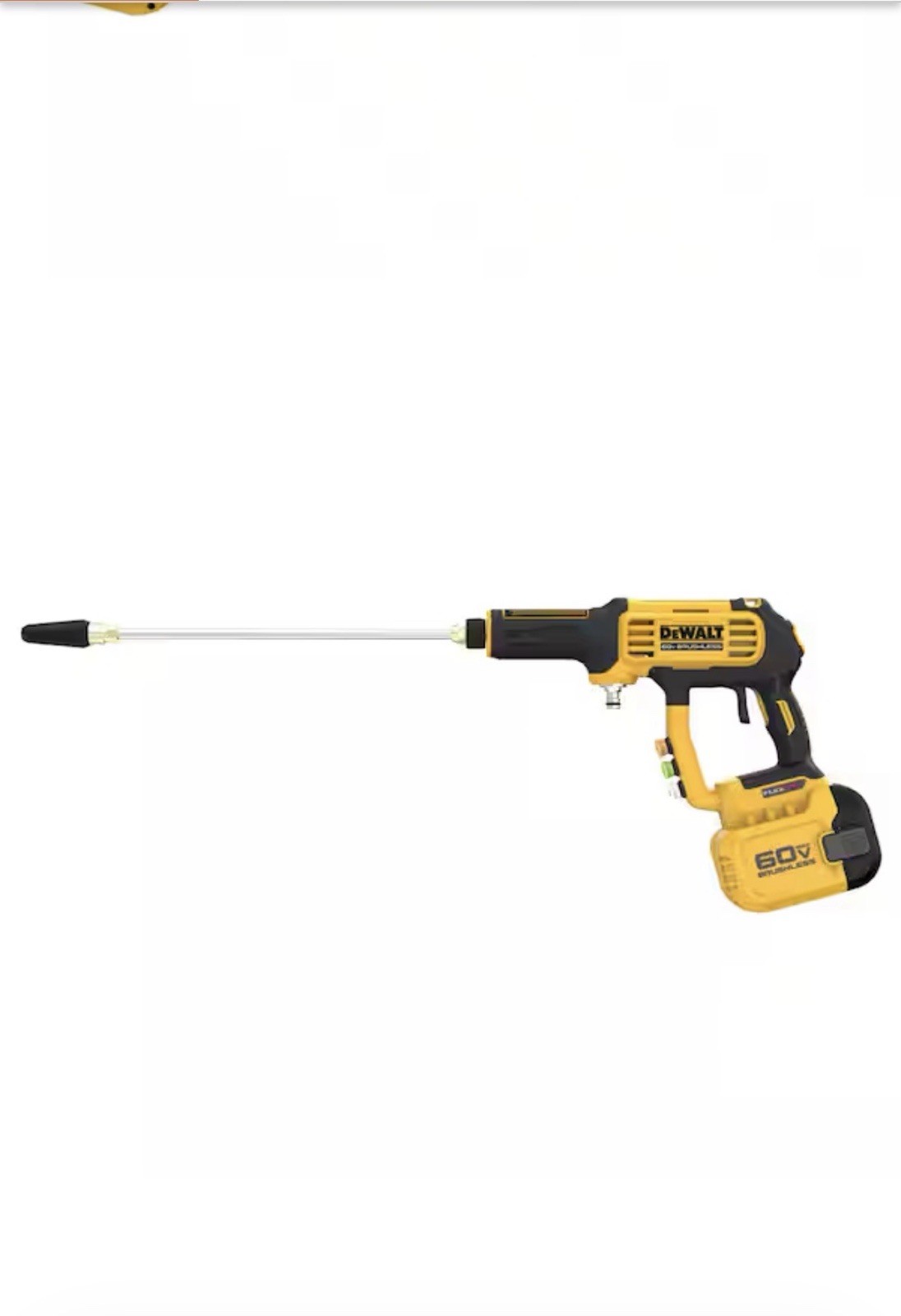 DEWALT DCPW1000 60V FLEXVOLT 1000 PSI Brushless Washer w/ Foam Cannon