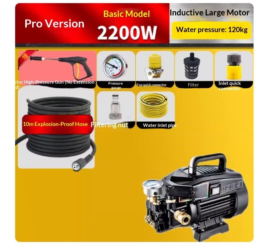 H9 High-Pressure Car Wash Machine Portable 220V Household Car Wash Wonder