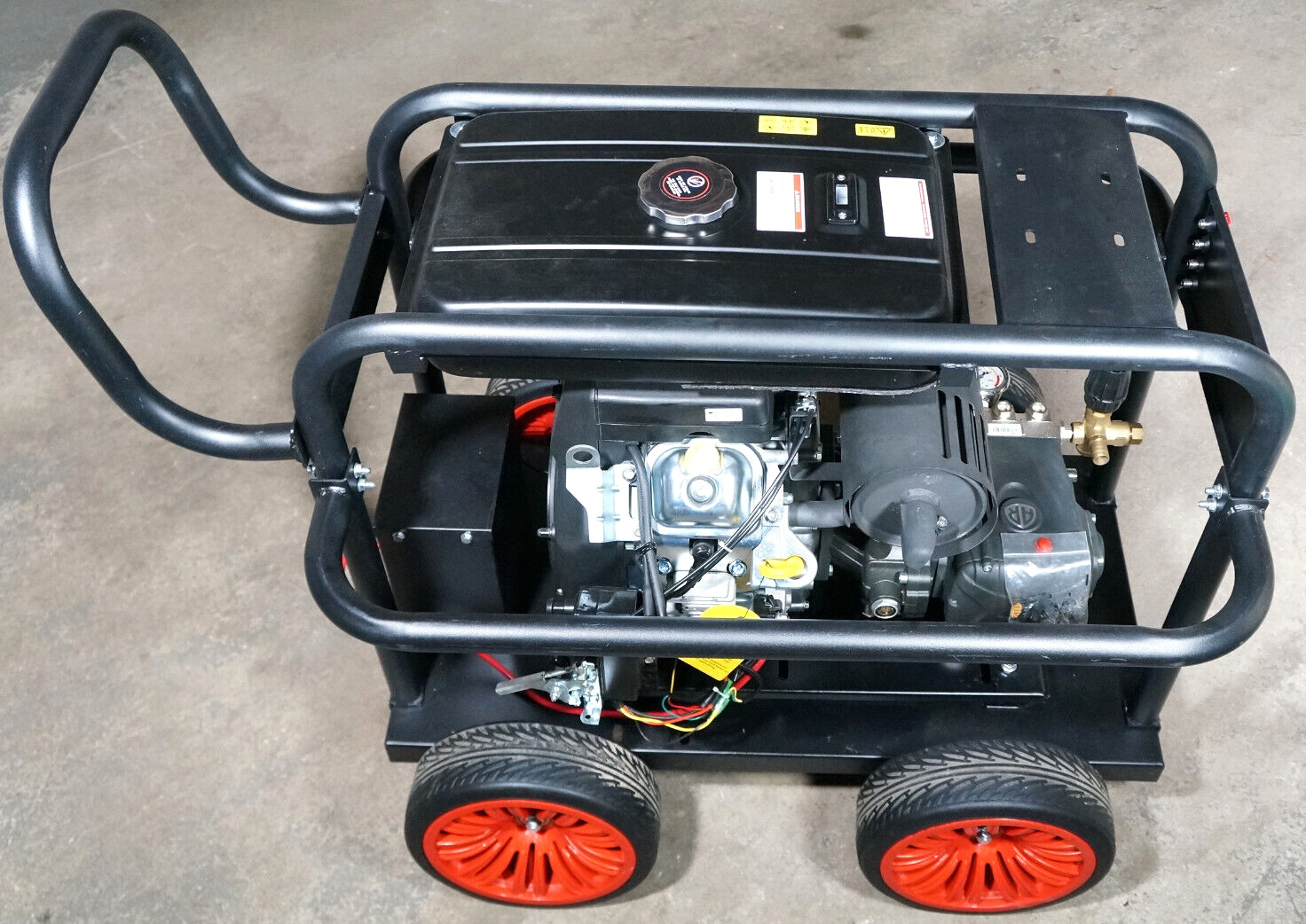 22HP 670CC V-Twin Power Washer 5.5GPM 3500PSI Pressure Cold Water