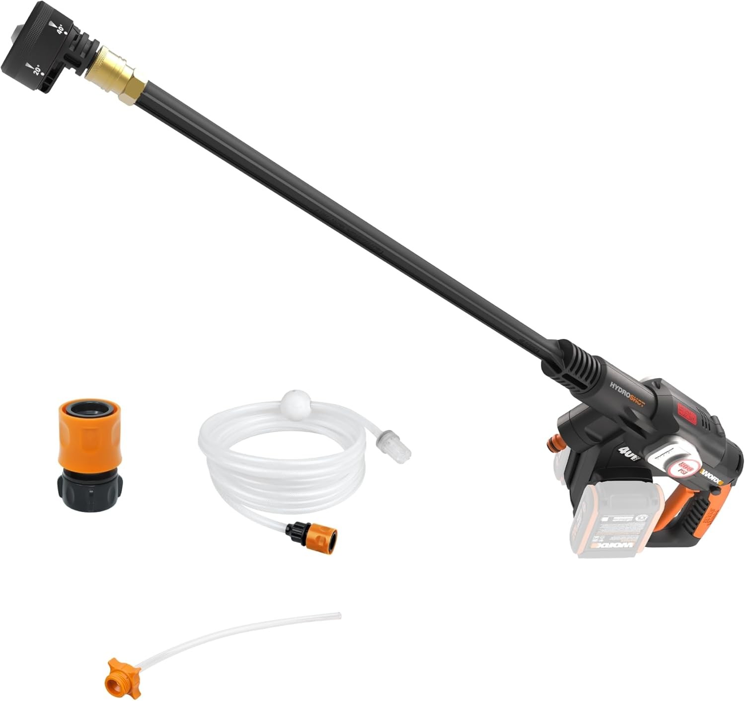 Cordless Pressure Washer 800 PSI 40V Hydroshot WG647