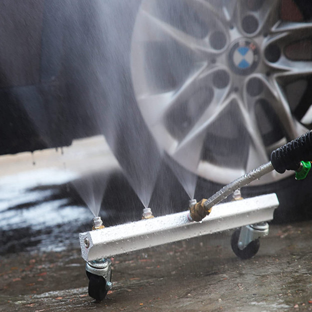 Under Car Pressure Washer Undercarriage Cleaner Underbody Wash Broom 4000 PSI