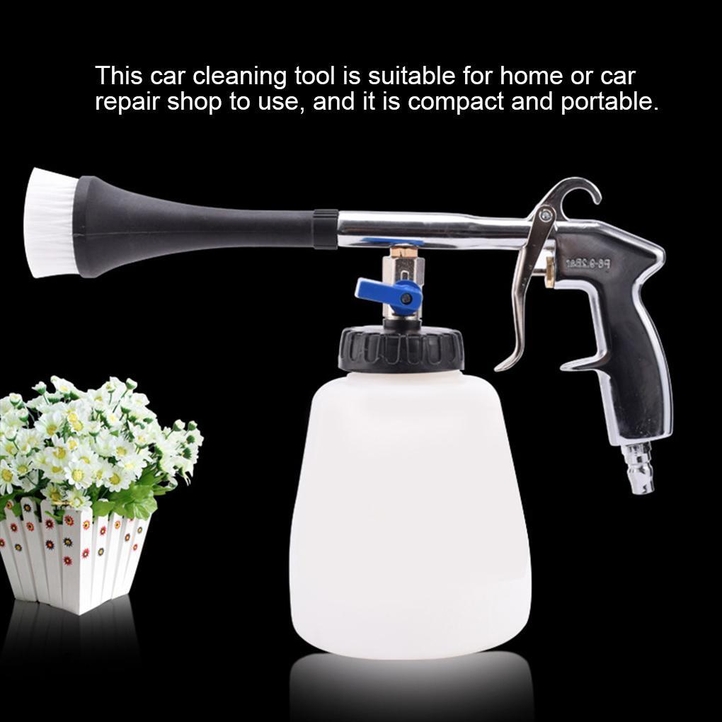 Tornador Cyclone Car Cleaning Black Gun Pneumatic Tool Dry Cleaner W/regulator