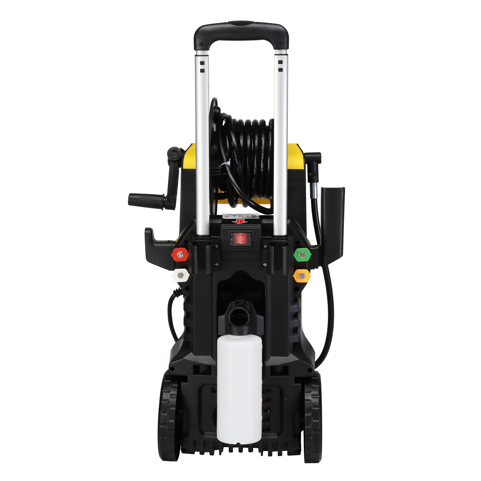 Portable 3800PSI Electric Pressure Washer w/ Touch Screen Adjustment Pressure US