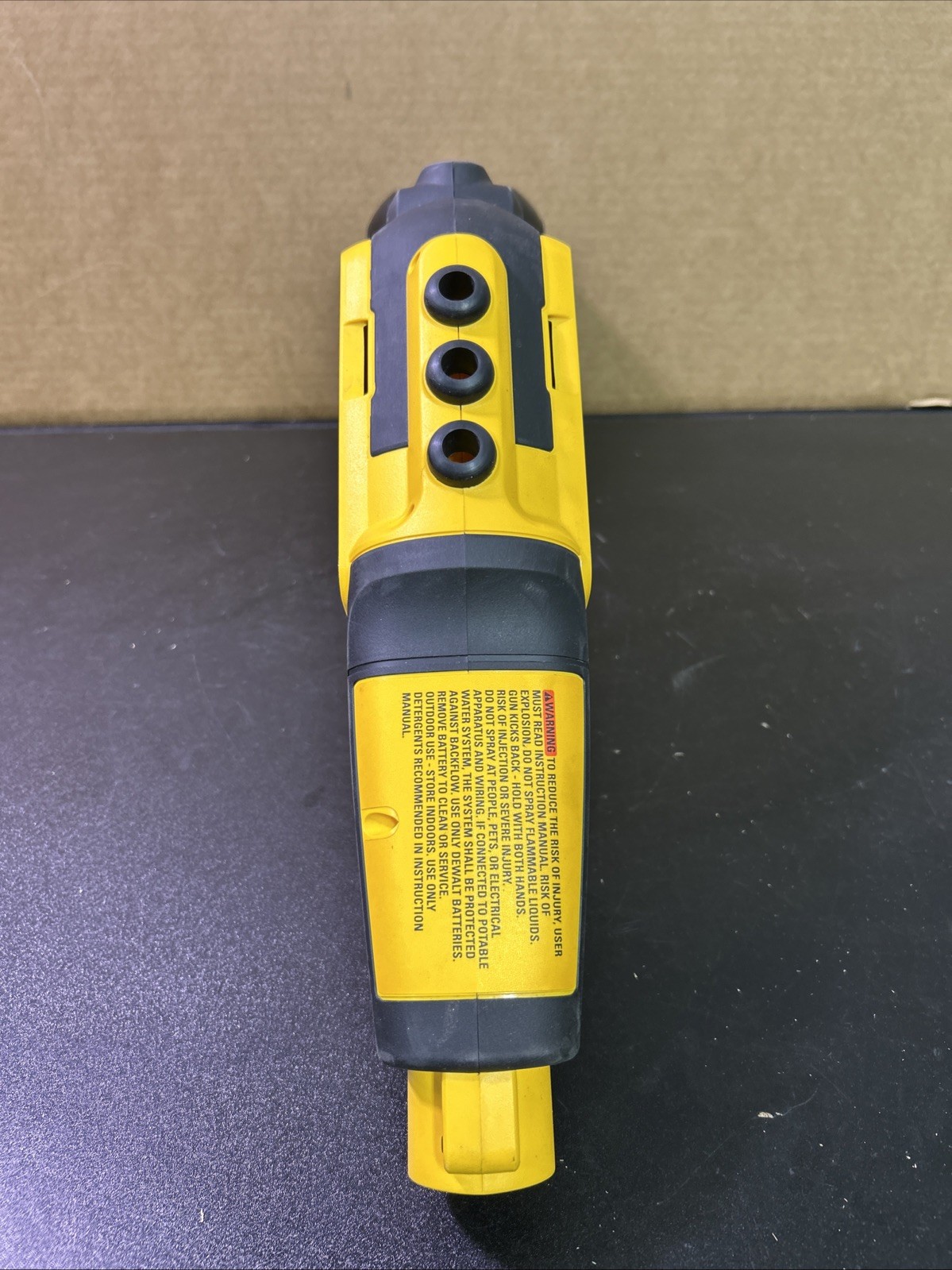 DEWALT 20V MAX 550 PSI Cold Water Pressure Washer (Tool only) (DCPW550) W2