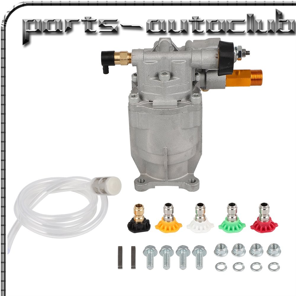 2700PSI 3/4″ Shaft Horizontal Cold Water Power Pressure Washer Water Pump 2.5GPM