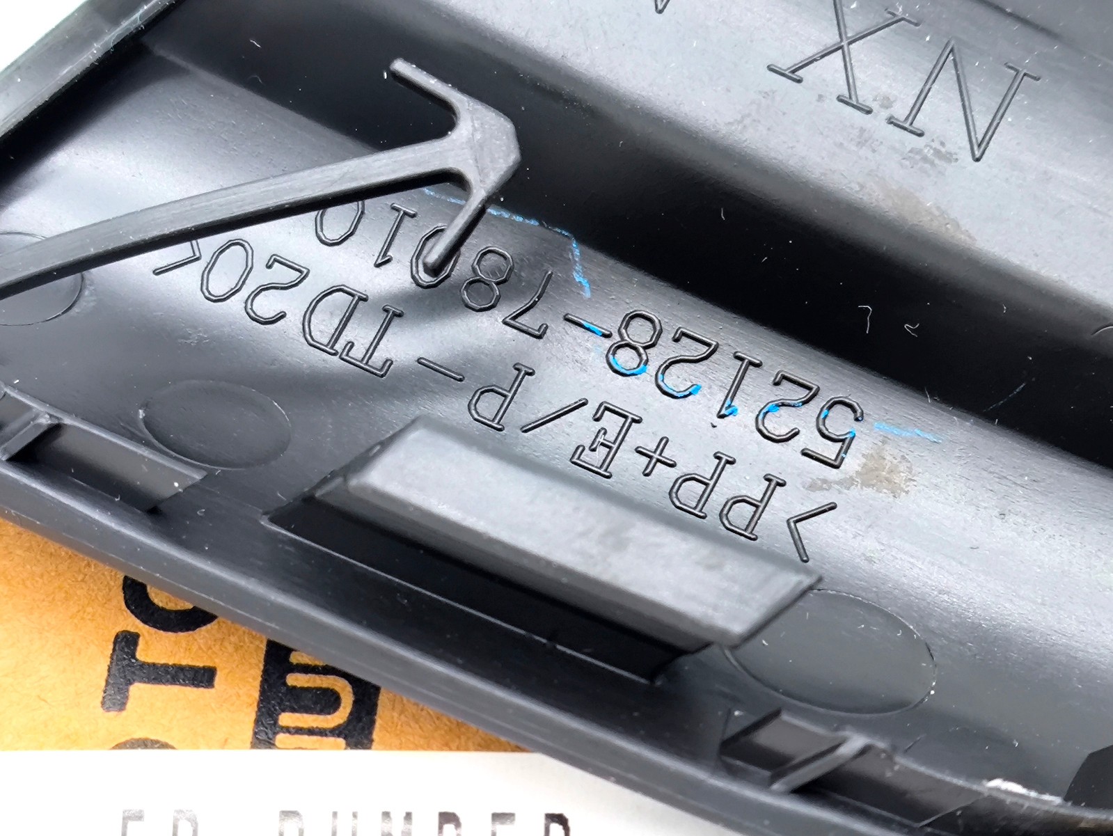 52128-78010 Lexus NX 2014-2017 Left Front Bumper Lower Grille Tow Hook Cover