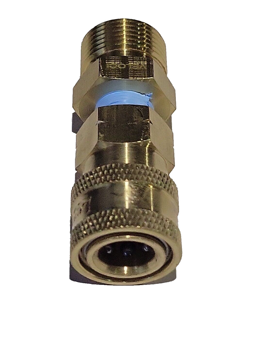 Pressure Washer M22-14mm x Male x 1/4 Brass Coupler – Karcher Style
