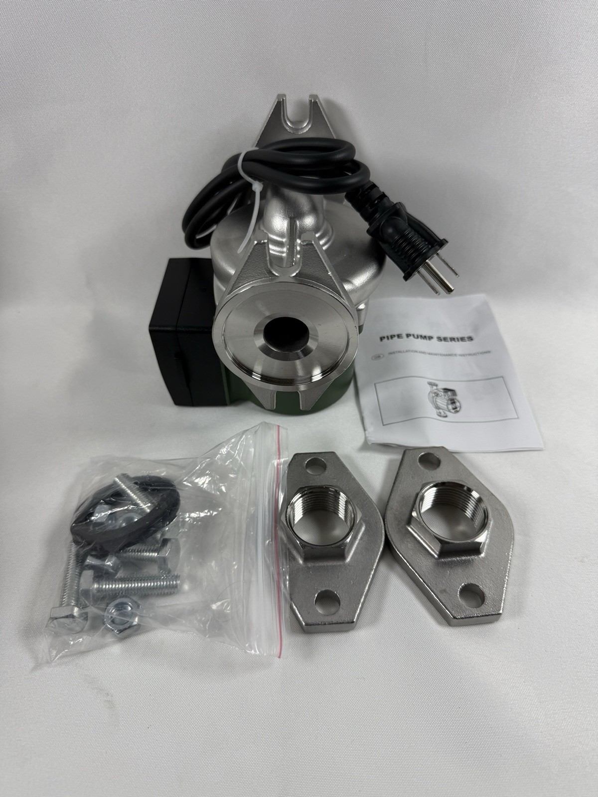 009-SF5 1/8HP 115V Water Circulating Pump Hydronic Heating Includes Flanges