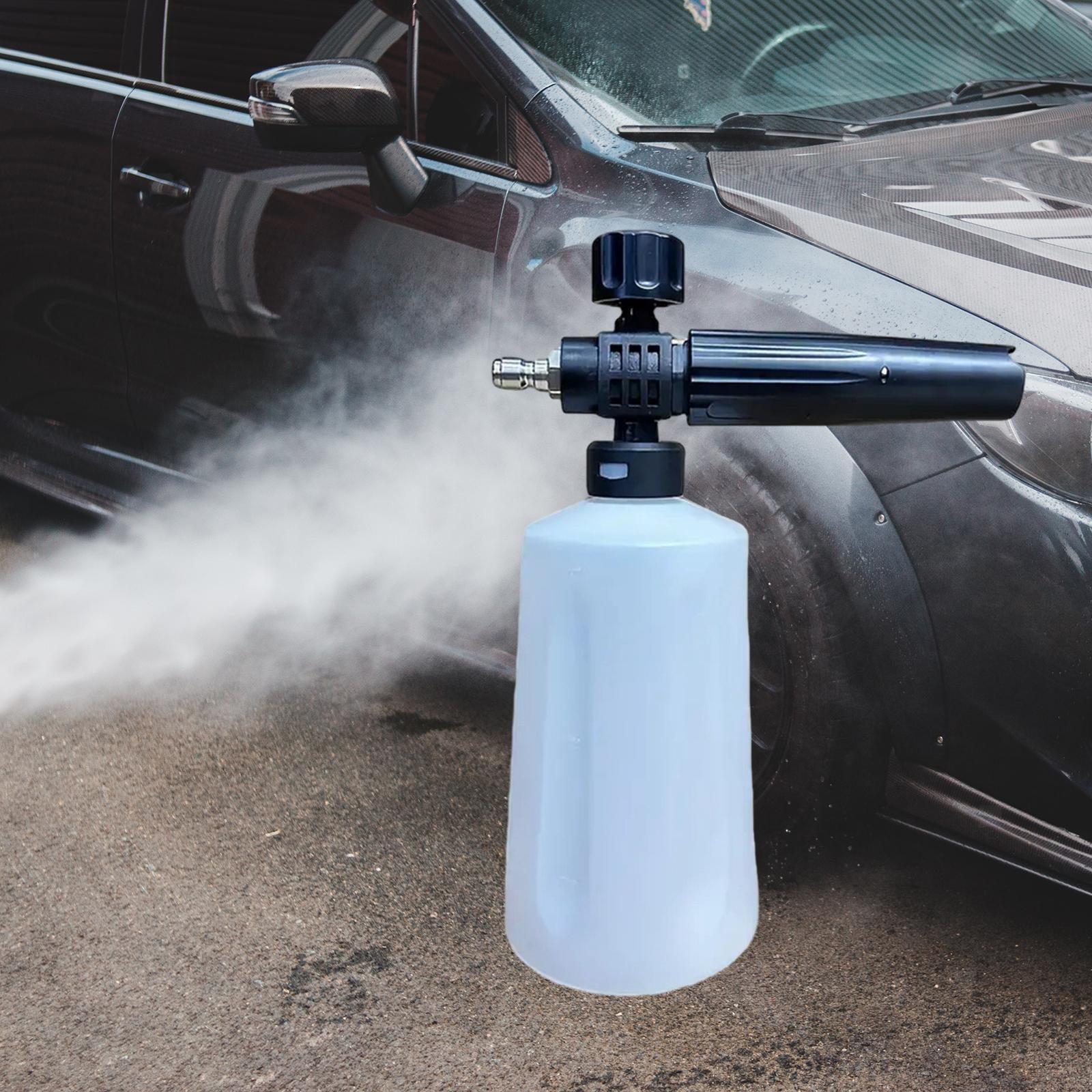 Car Hand Pump Pressure Foam Sprayer Single Hand Pressure Quick Connector for