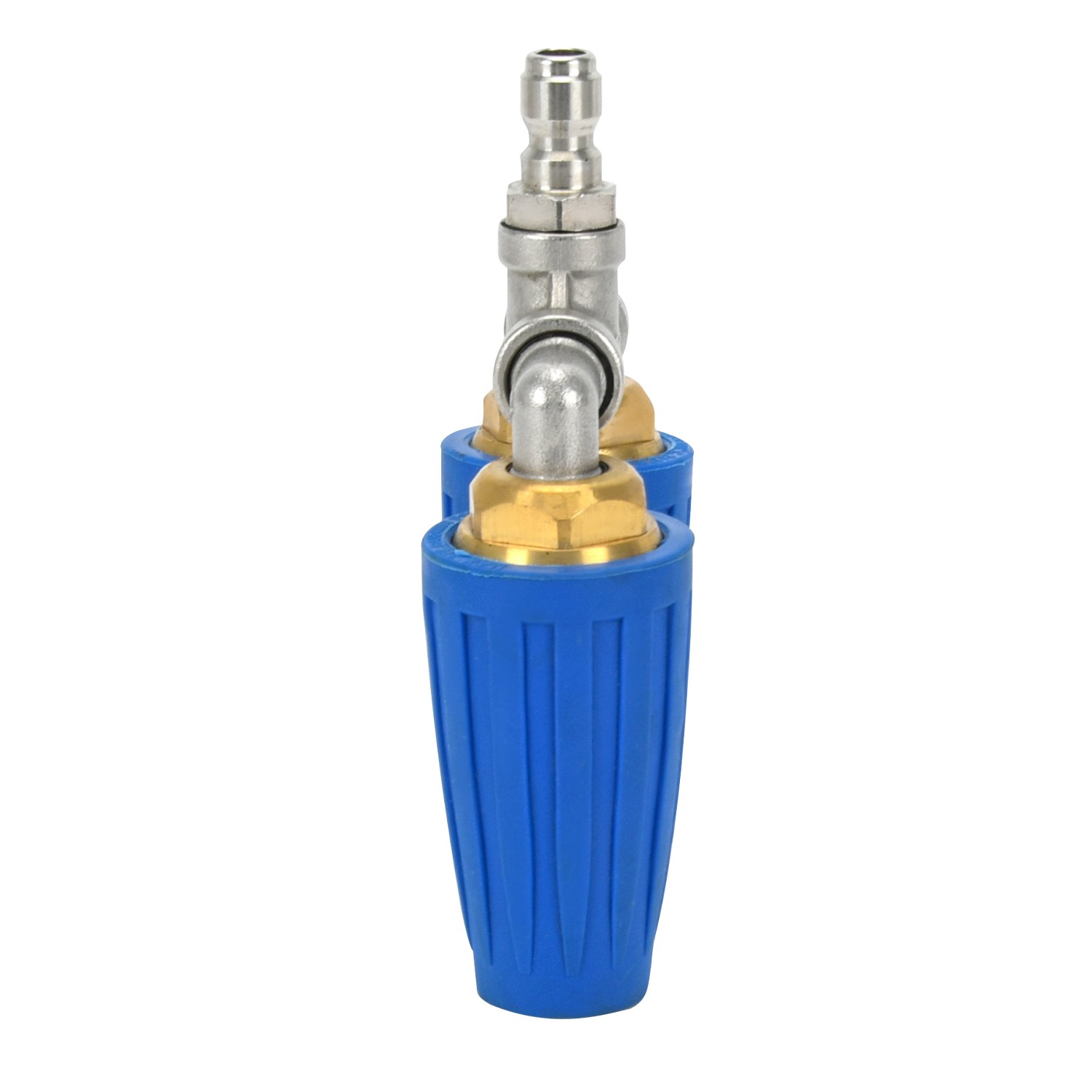 Rotating Dual Turbo Nozzle for Pressure Washer 1/4″ Quick Connect 4-6 GPM