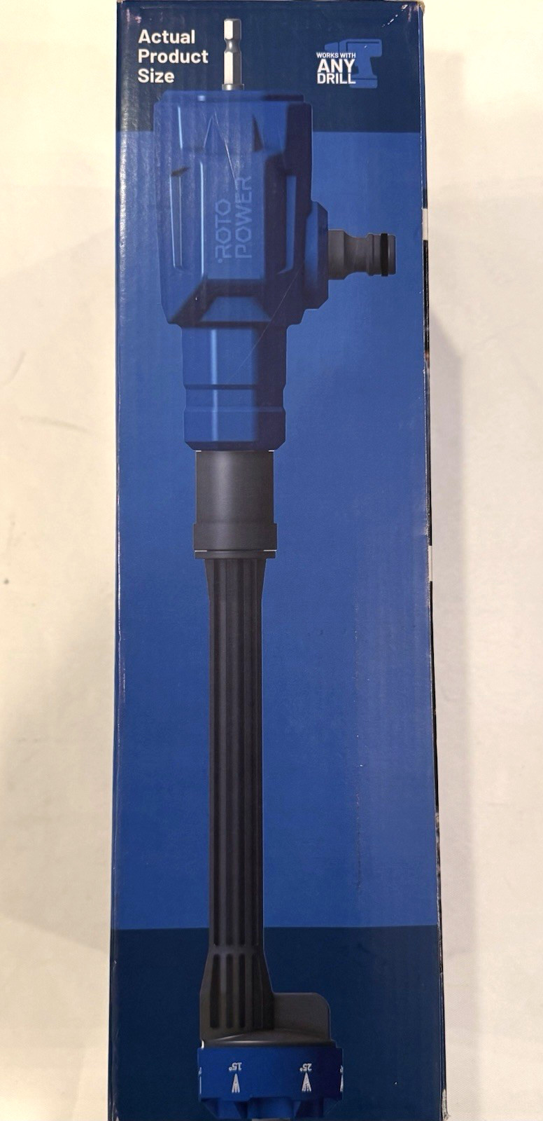 ROTOPOWER Power Cleaner Drill Attachment 600-PSI 1-GPM NEW IN THE BOX!