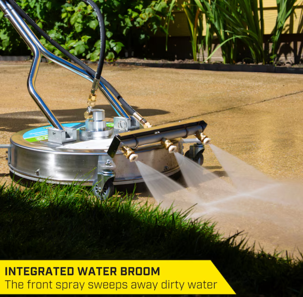 SurfaceMaxx 21in Surface Cleaner 4500 PSI Water Broom Gas Washer FreeShip
