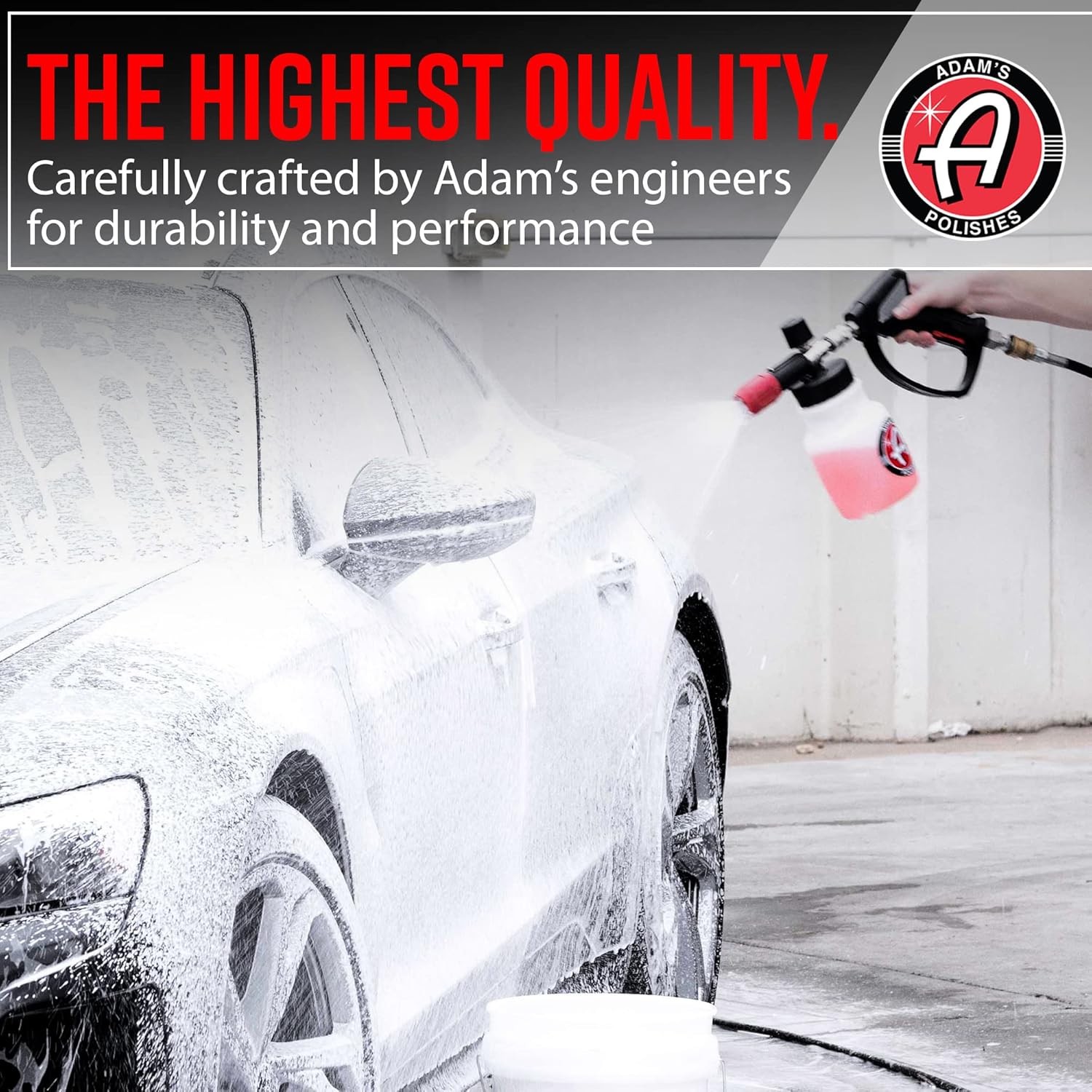 Adam’s Polishes Premium Foam Cannon – Custom Snow Foam Cannon Soap Sprayer.