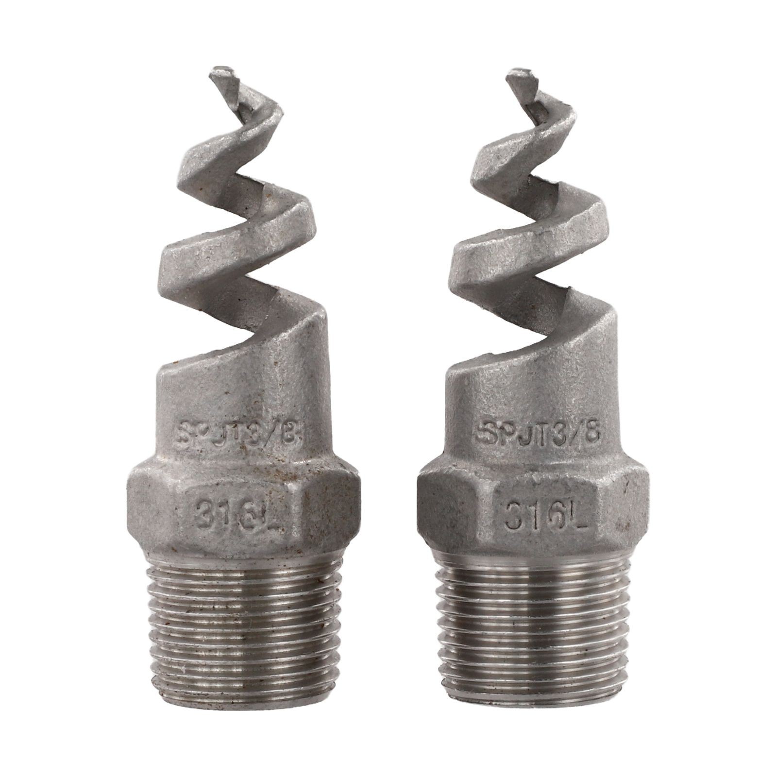 2pcs stainless steel nozzles for pre painting and high pressure cleaning
