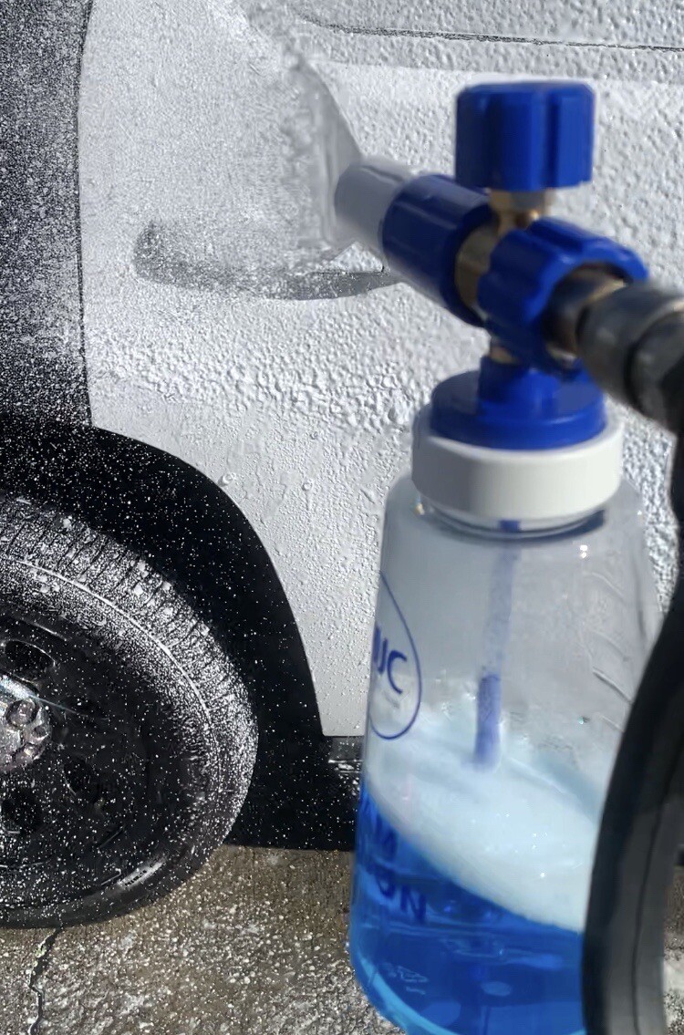 MJJC Foam Cannon S V3.0 with 1/4″ Quick Connector Adapter (NEW VERSION 3.0)