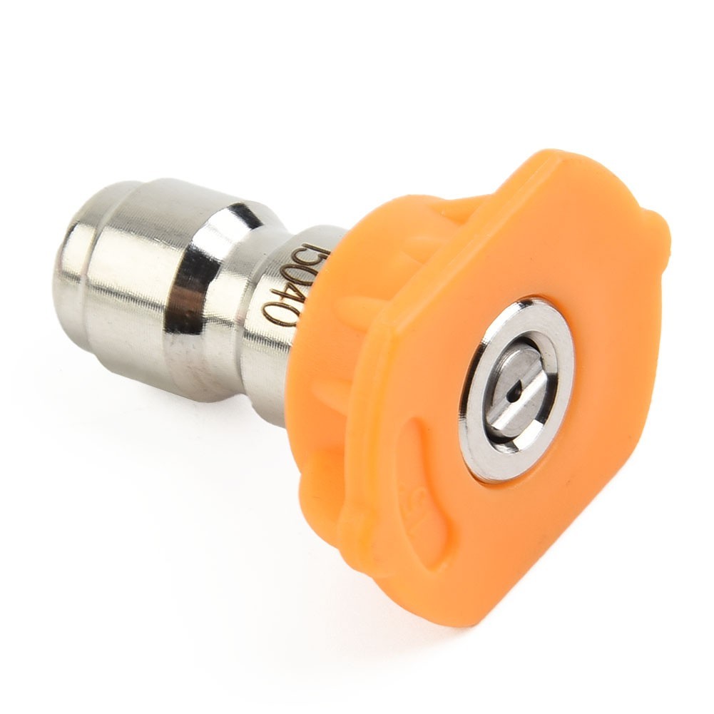 Pressure Washer Spray Nozzle Tips 0 15 25 40 Degree 1/4” Male Thread