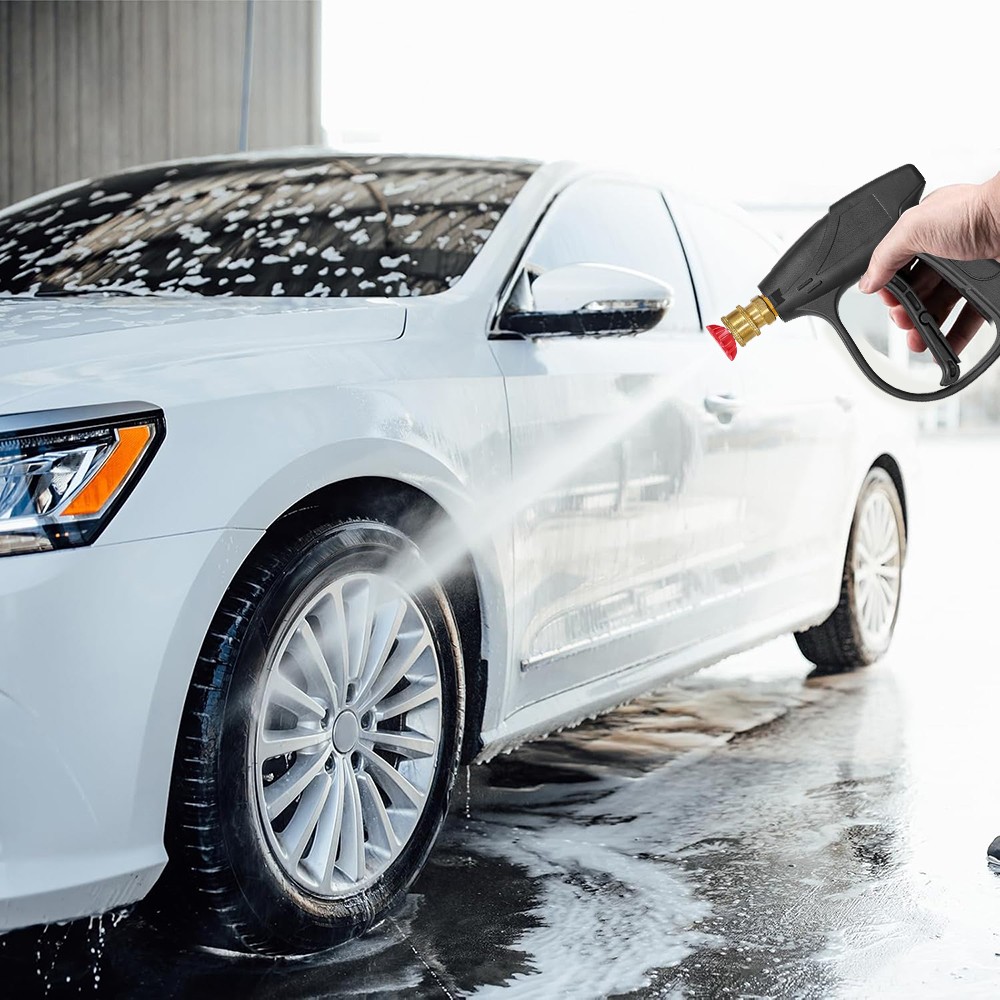 Car Washer Gun Foam Sprayer Cannon with 7 Nozzles for Car Washing Home Garden