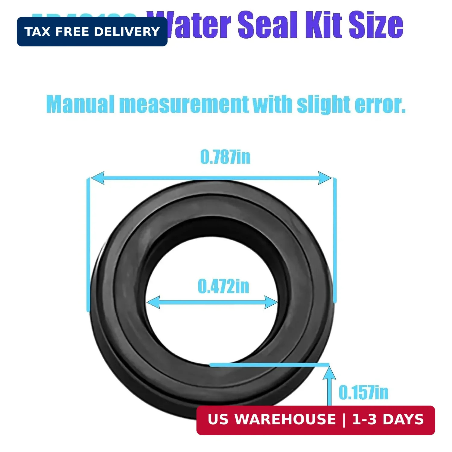 (10/Pack) 42122 AR42122 70-464 Pressure Washer Pump Water Seal Kit for AR RMW2.2