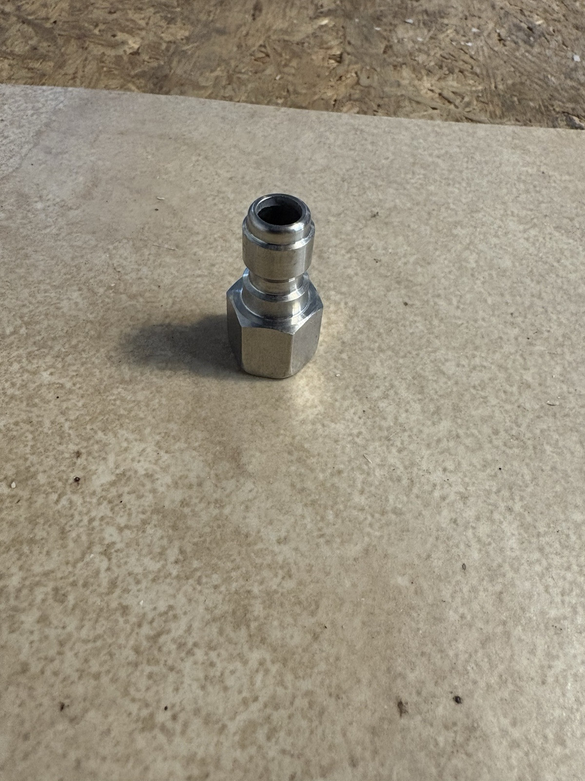Stainless Steel Quick-Connect Plug 1/4 Female NPT Fitting, 5000 PSI – 2 Pack