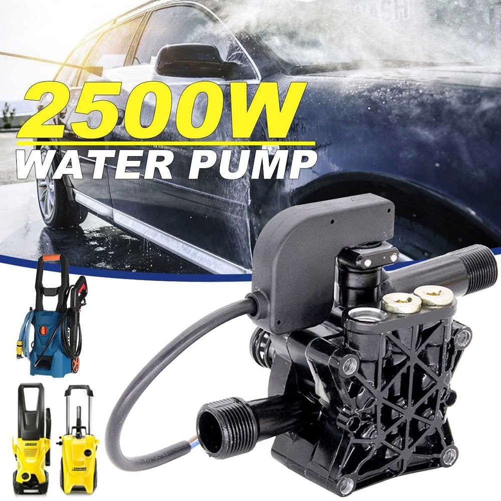 220V high pressure car washer pump head accessories triangular pump head/square