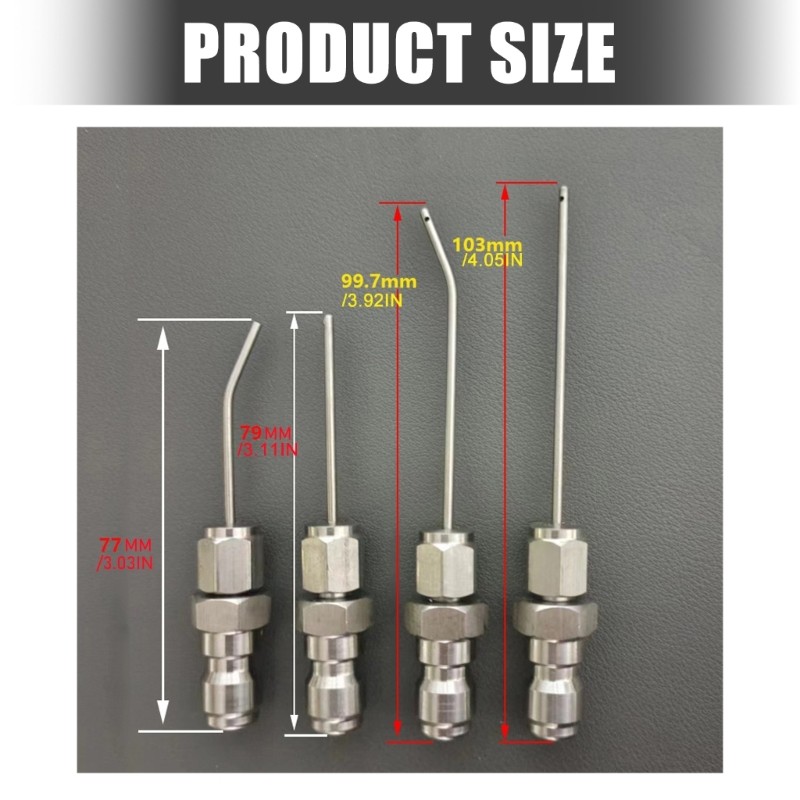 High Performances Metal Cleaning Nozzles For Washing Machine Maintenance