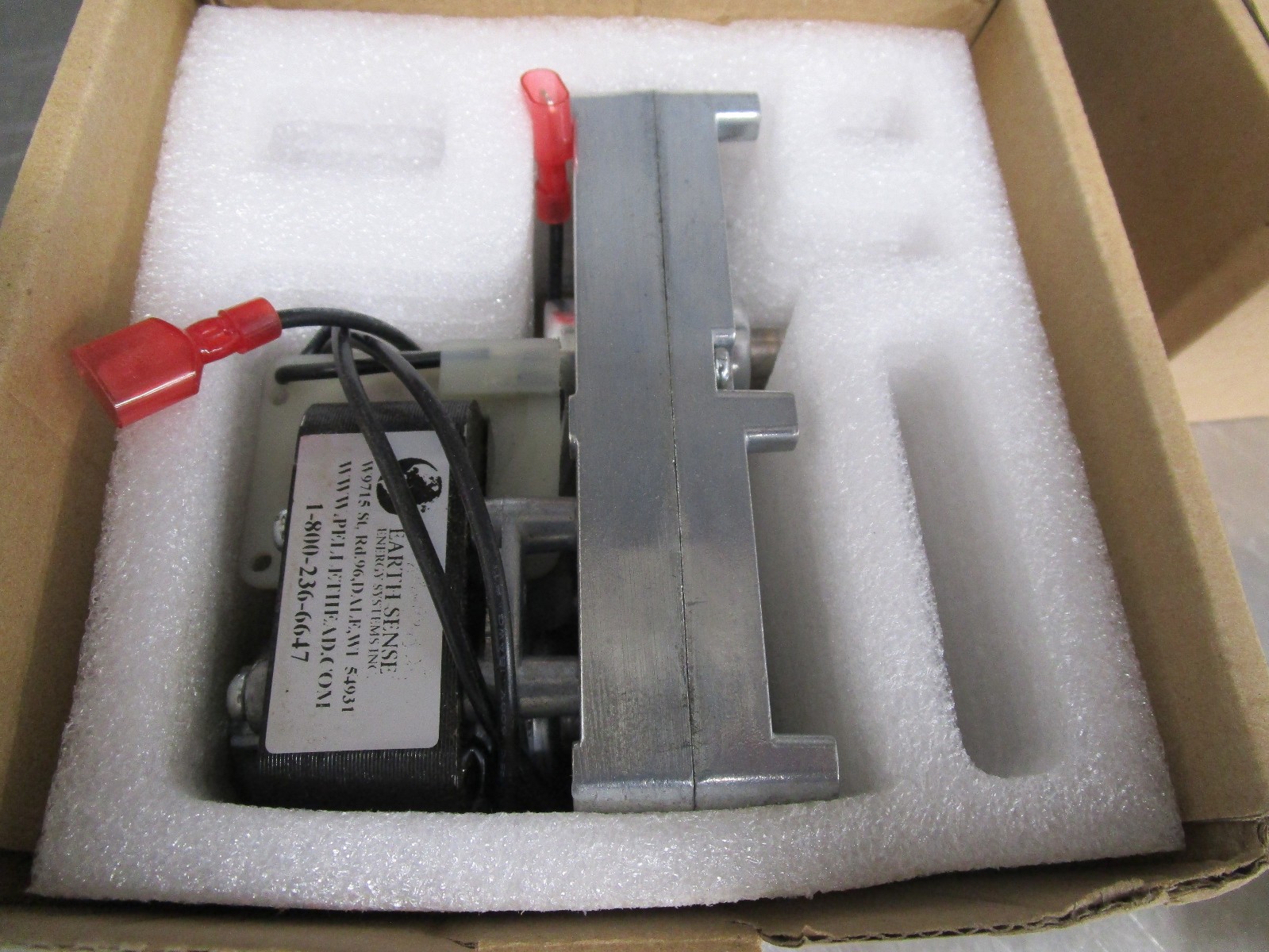 OEM New Pellethead 1RPM Pellet Stove Auger Motor CCW w/Hole PH-CCW1H