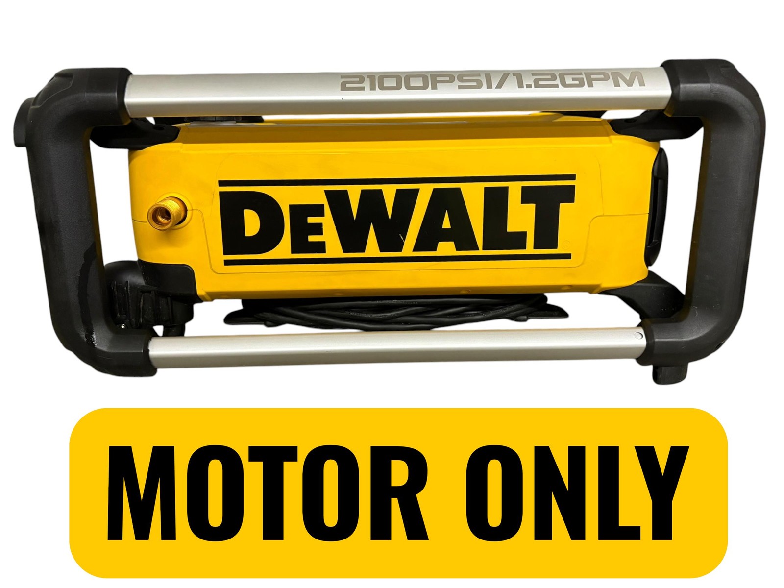 OEM MOTOR ONLY DeWalt DWPW2100 2100 PSI 1.2 GPM 13 Amp Cold Water Electric