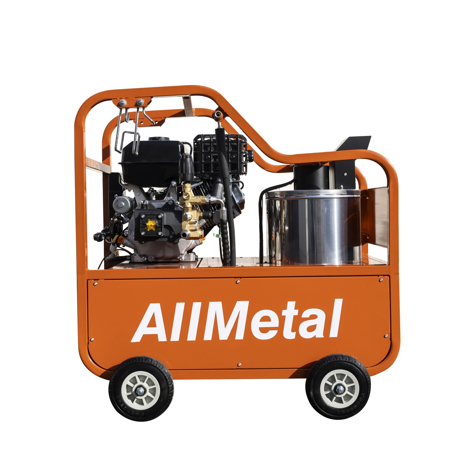 Commercial Hot Water Pressure Washer 4000 PSI 4.0 GPM 420cc Gas Electric Start