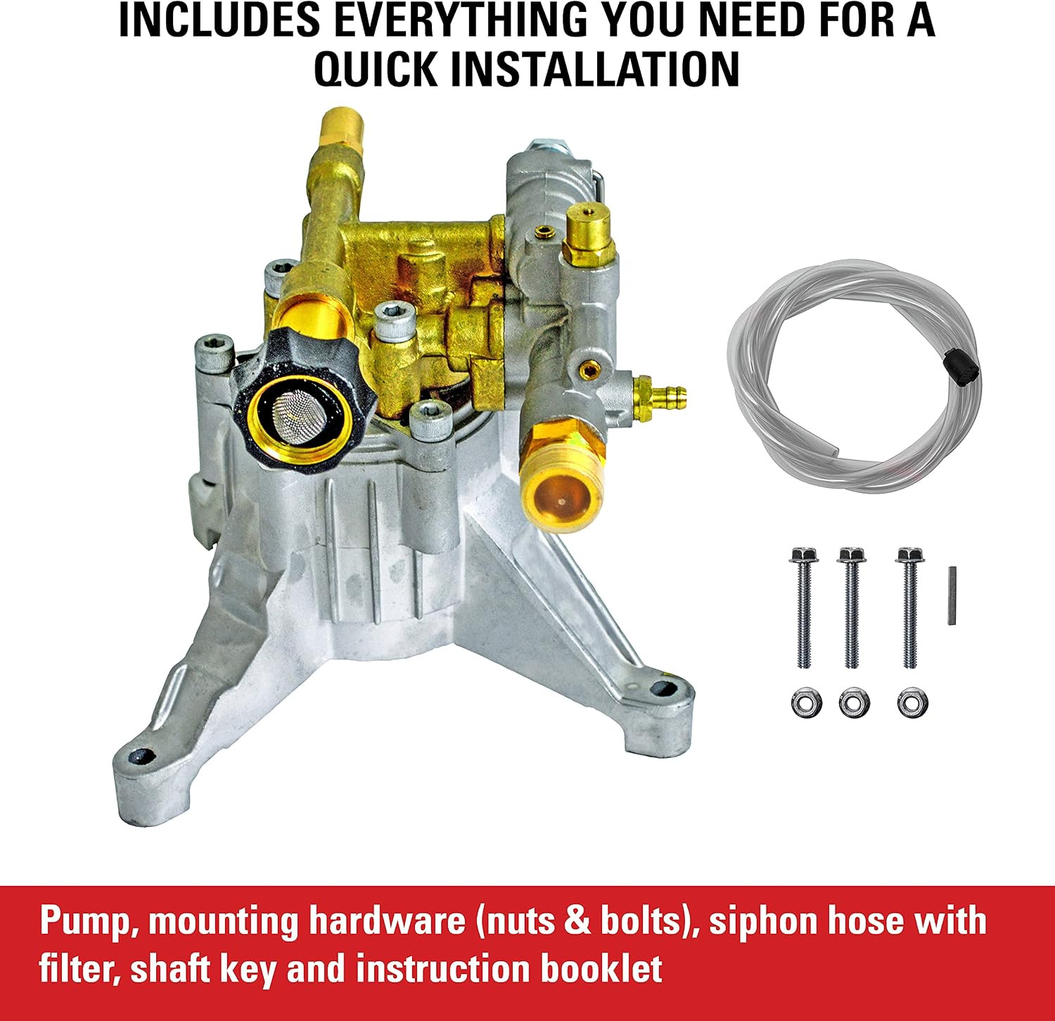 OEM Technologies 90027 Vertical Axial Cam Replacement Pressure Washer Pump Kit,