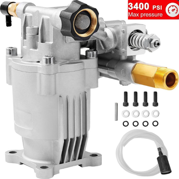 3400 Psi Pressure Washer Pump 3/4″ Shaft Horizontal for Honda Briggs RYOBI Parts