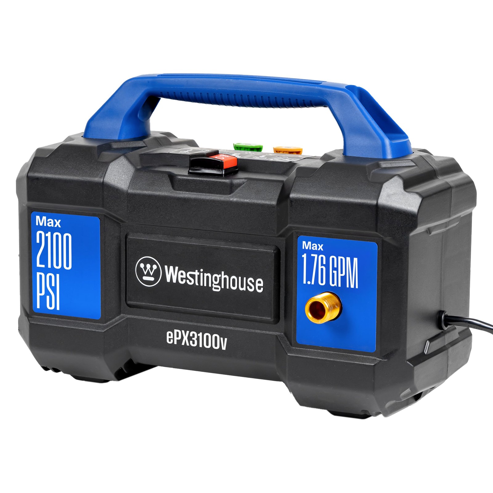 Westinghouse ePX3100v Electric Pressure Washer 2100 PSI 1.76 GPM w/Hose