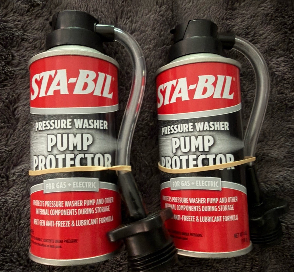 *2 Pack* STA-BIL Pressure Washer Pump Protector Seal Saver Lubricant Anti-Freez