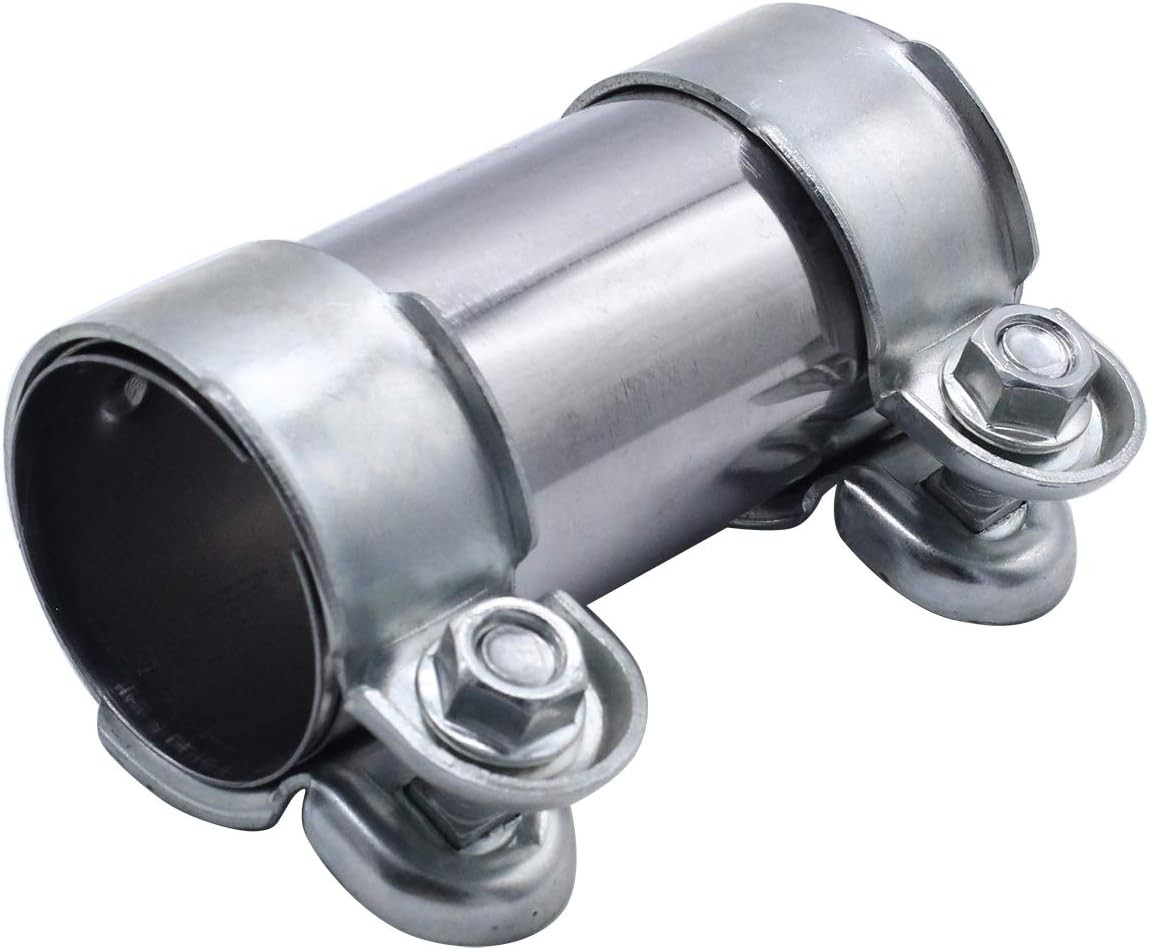 Universal Exhaust Clamp Pipe Connector Double Clamp Ø 50 X 125 Mm